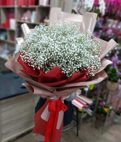 Букет цветов из: Гипсофила в Улькан