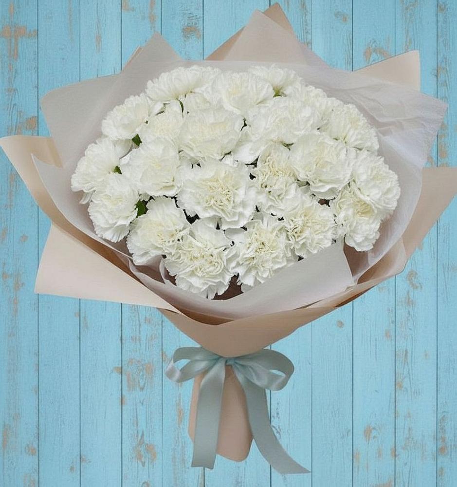 Букет цветов из: Гвоздики в Улькан