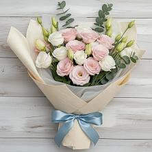 Букет цветов из:  Лизиантусы в Улькан