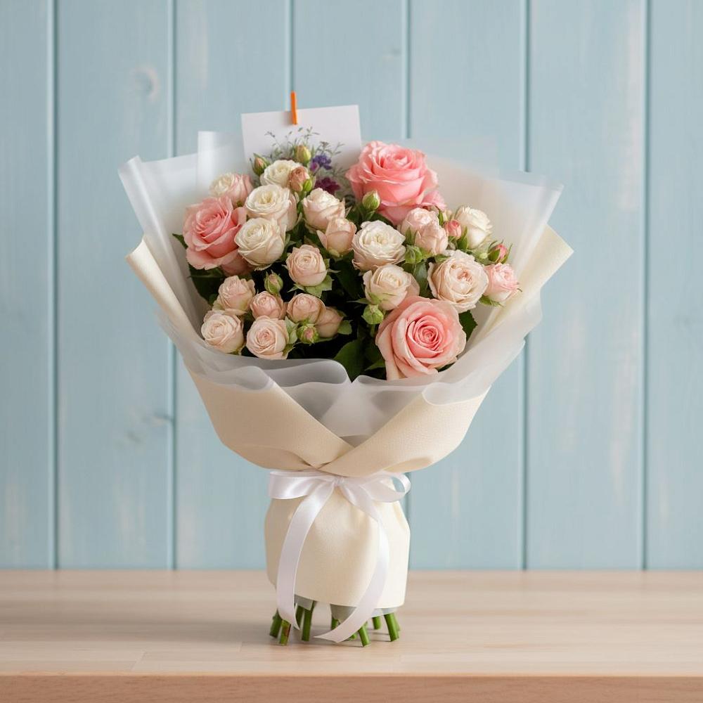 Букет цветов из: Розы в Улькан