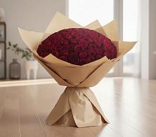 Букет 101 Красная роза в Улькан