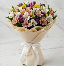 Букет цветов из:  Альстромерии #REPLACE_PRED# Улькан