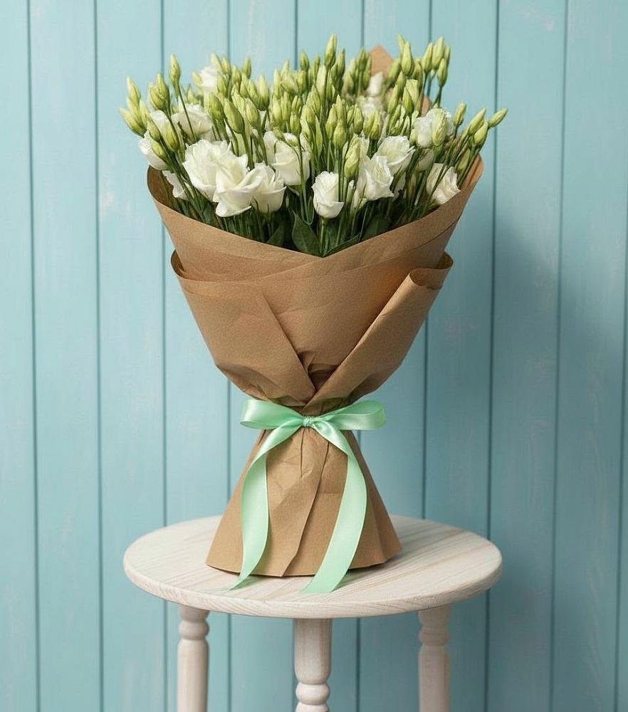 Букет цветов из: Лизиантусы в Улькан