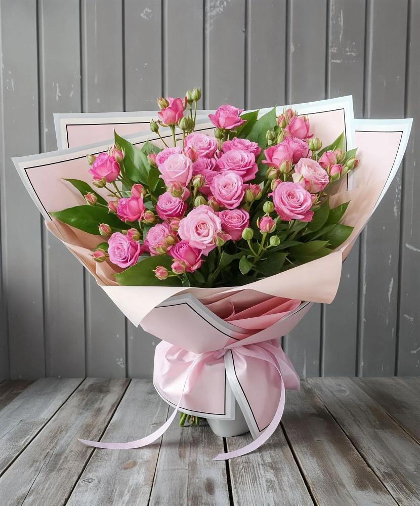 Букет Розовый кустик в Улькан