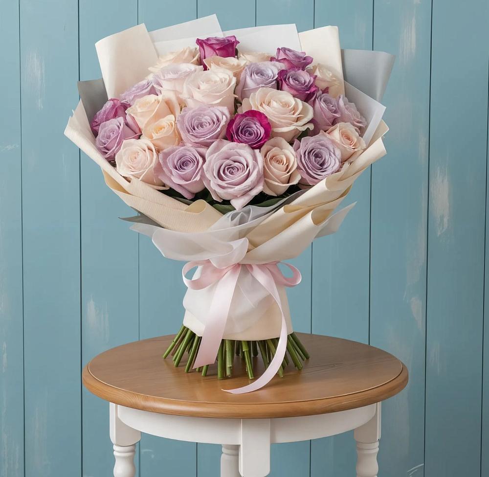 Букет цветов из: Розы в Улькан