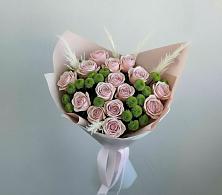 Букет цветов из:  Розы и Хризантемы в Улькан