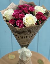Букет цветов из:  Розы #REPLACE_PRED# Улькан