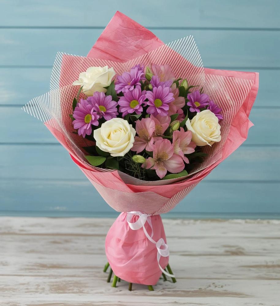 Букет цветов из: Герберы в Улькан