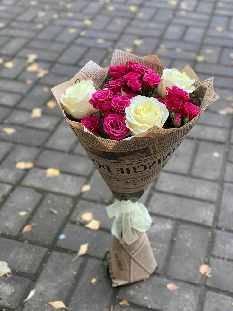 Букет цветов из: Розы в Улькан