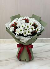 Букет цветов из:  Хризантемы #REPLACE_PRED# Улькан