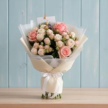 Букет цветов из:  Розы #REPLACE_PRED# Улькан
